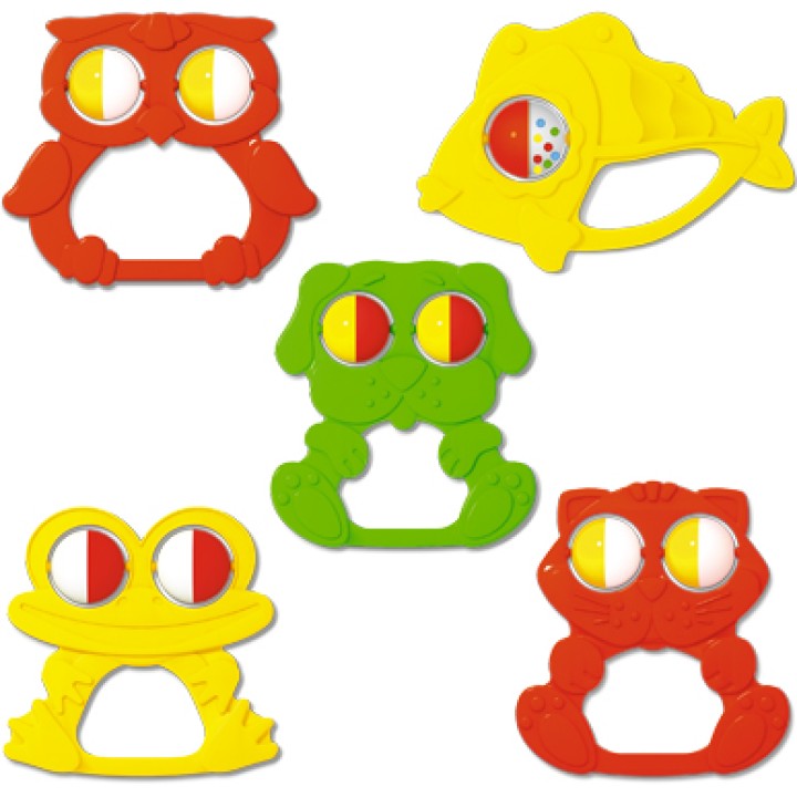 Стеллар. Погремушка арт.01532 "Веселые друзья"