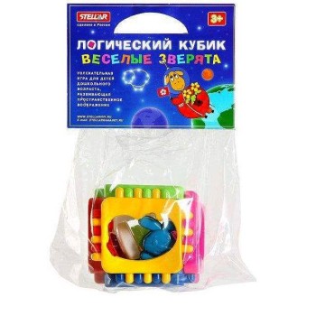 Стеллар. Логический куб "Весёлые зверята" арт.01326 /14