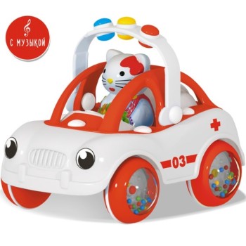 Стеллар. Машинка арт.01962 "Ватрушка. Скорая"