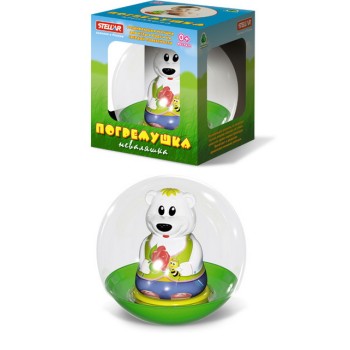 Стеллар. Погремушка арт.01578 "Мишка-неваляшка" /9