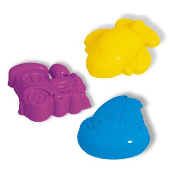 Стеллар. Формочки для песка арт.01851 "Кораблик,паровозик,самолетик"/150