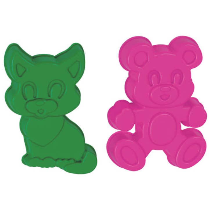 Полесье. Формочки "Котенок и медведь" арт.7162 /27