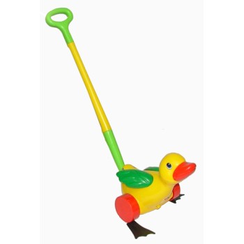 Полесье. Каталка с ручкой "Утенок" арт.7925/14