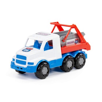 Полесье. Авто "Гоша" коммунальная спецмашина (бело-синяя) арт.90423 /12