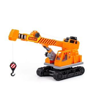 Полесье. "Монолит" гусеничный кран (в сеточке) арт.89649 /4