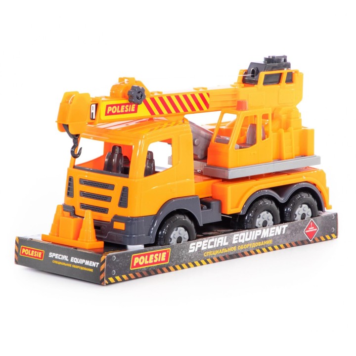 Полесье. Авто "Престиж" кран №2 (в лотке) арт.76533/ 4