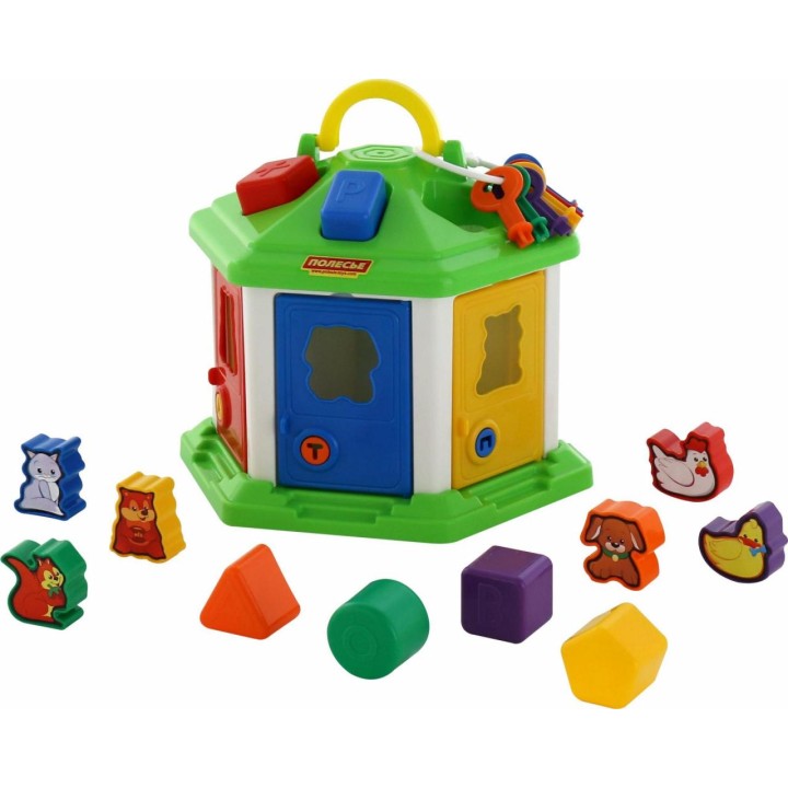 Полесье. Логический домик №2 (в сеточке) арт.62307 /4