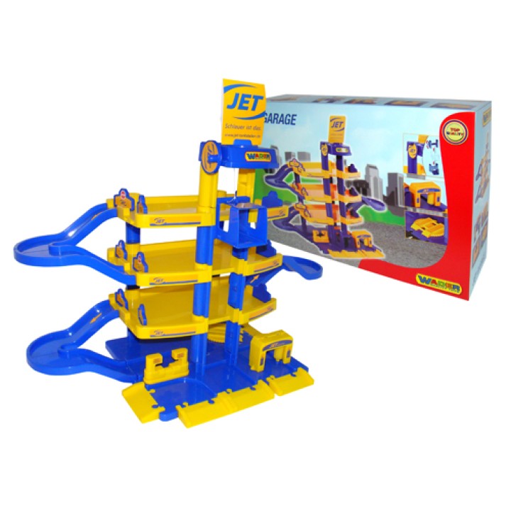 Полесье. Паркинг "JET" 4-уровневый в коробке арт.40213 /2