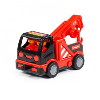 Полесье. Авто "MAMMOET" "Мой первый автомобиль-эвакуатор" (в сеточке) арт.77349