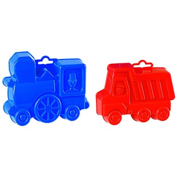 Полесье. Формочки "Самосвал и паровоз" арт.2587 /14