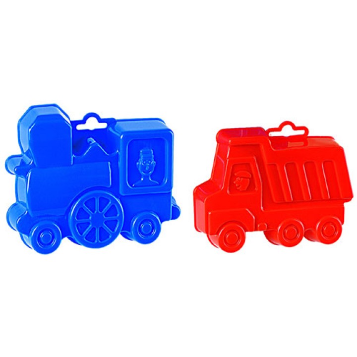 Полесье. Формочки "Самосвал и паровоз" арт.2587 /14