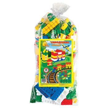 Полесье. Конструктор "Строитель" 175 эл. Гигант арт.0569/6 (в пакете)