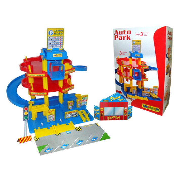 Полесье. Паркинг 3-уровневый с автомобилями (в коробке) арт.37893 (Полесье) /2