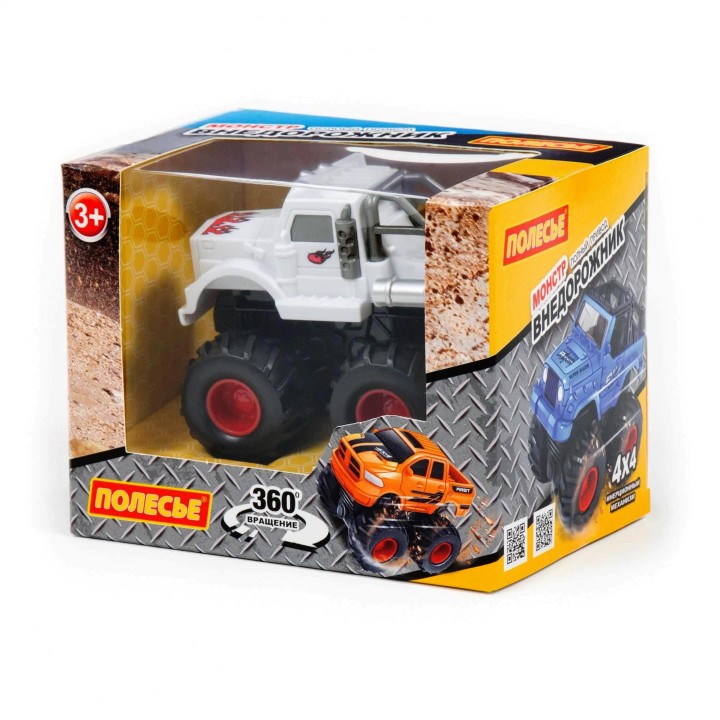 Полесье. Автомобиль инерционный "Монстр ВНЕДОРОЖНИК" - "Грузовик" в кор. арт.78827 /18