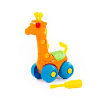 Полесье. Конструктор "Жираф" 22 эл. (в пакете) арт.83531 /16