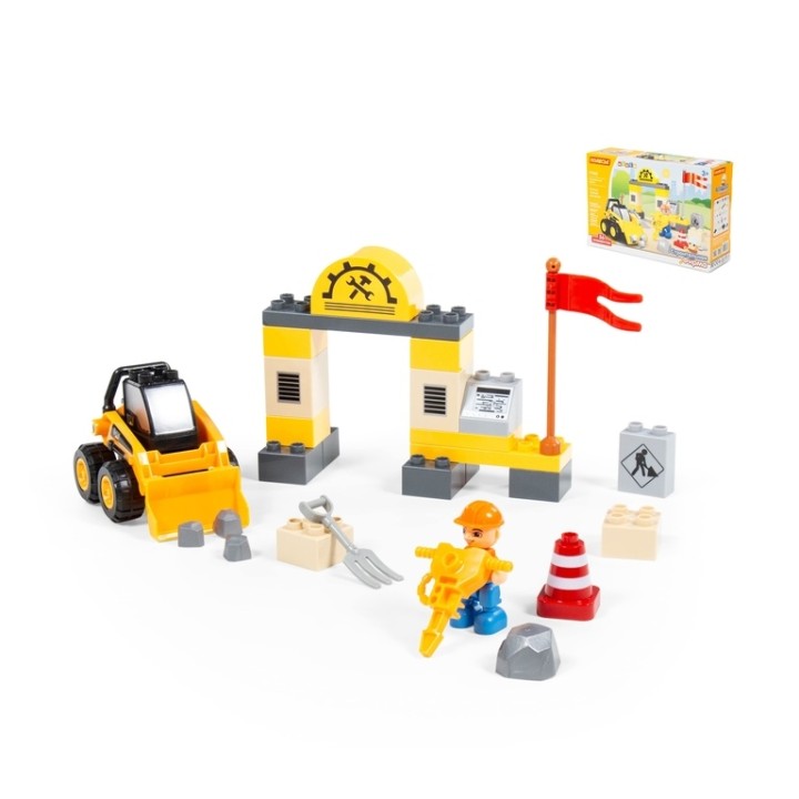 Полесье. Конструктор "Макси" "Строительная фирма" 36 эл. (в коробке) арт.77622 /5