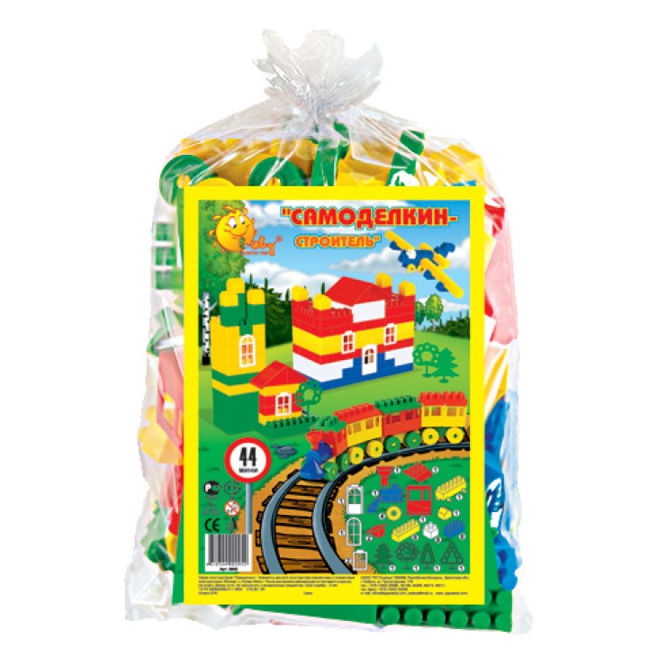 Полесье. Конструктор "Строитель" 44 эл. Мини арт.2952 /20