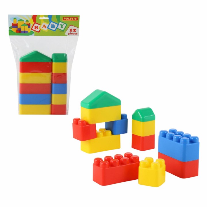 Полесье. Конструктор "Малыш" арт.61768 (12 элементов) (в пакете)