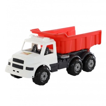 Полесье. Авто "Буран №3" самосвал (бело-красный) арт.43672