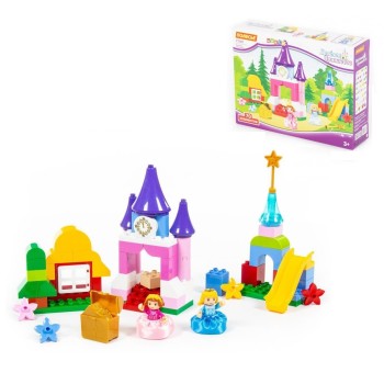 Полесье. Конструктор "Макси" "Весёлая принцесса" 70 эл. (в коробке) арт.77707 /5