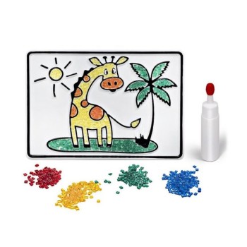 Татой.Набор для творчества "Насыпь на клей. Жираф" арт.1135К