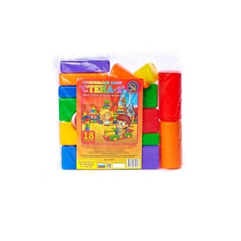 СВСД. Строител.набор Стена 18 эл.арт.5001/5244/5