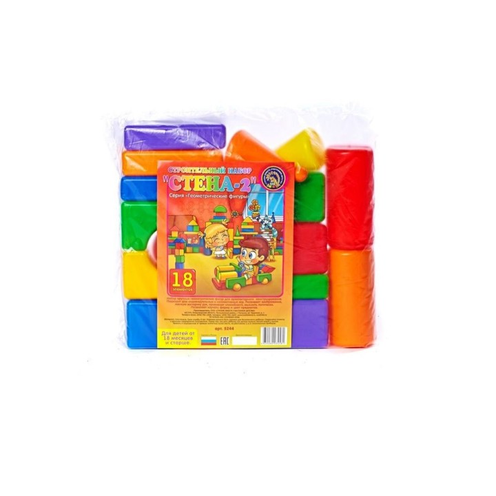 СВСД. Строител.набор Стена 18 эл.арт.5001/5244/5