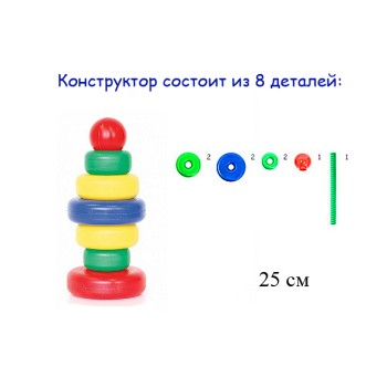 Класата.1105/1106 Пирамидка "Радуга"