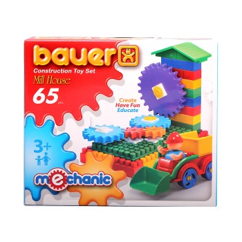 Bauer Mechanic.189 Конструктор "Мельница малая" 65 дет. /24