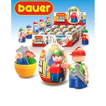 Bauer.342 Игрушка в яйце в асс-те (поштучно) /48