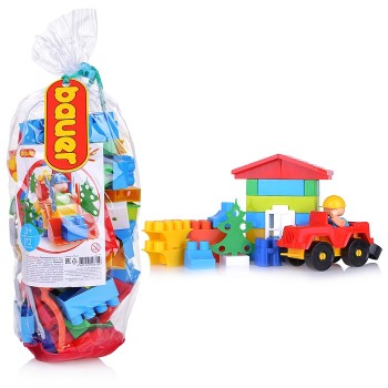 Bauer.640 Конструктор "Classic" 3+ для мальчиков 72 дет. в пакете