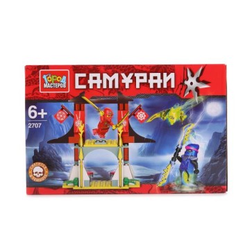 Город мастеров. Конструктор арт.2707-R "Самураи: Битва за храм"