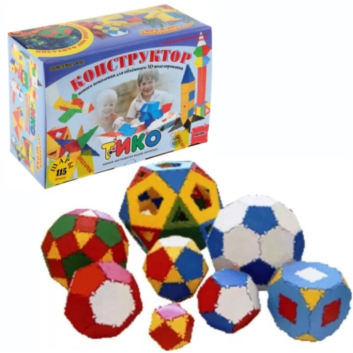 Рантис.Конструктор ТИКО "Шары" 115 дет. /5