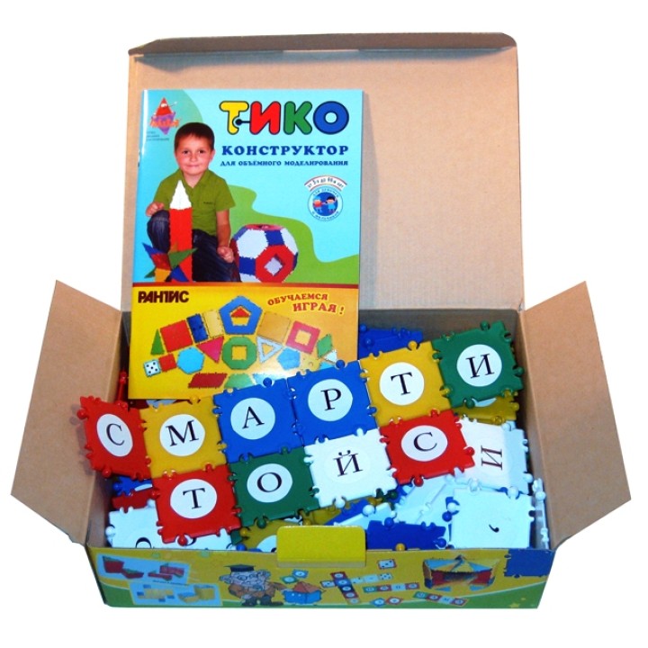 Рантис.Конструктор ТИКО "Эрудит/Азбука" 312 дет. /5