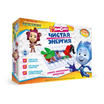 Конструктор Знаток "Фиксики. Чистая энергия" арт.ZP-70827