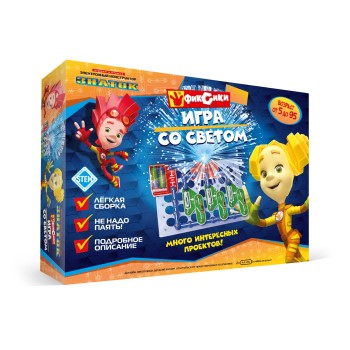 Конструктор Знаток "Фиксики. Игра со светом" арт.ZP-70826