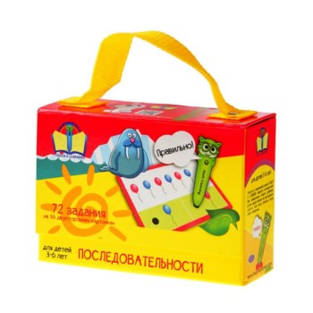 Крошка Ру. Набор карточек для говор. ручки "Последовательности" арт.T4L-007