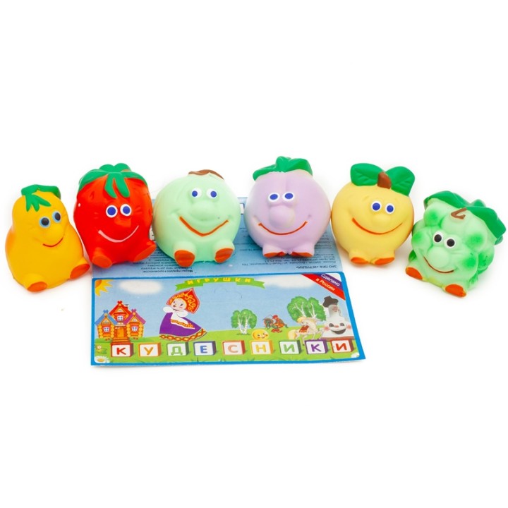 Воронеж.Набор "Веселые фрукты" в пакете арт.СИ-186 /30