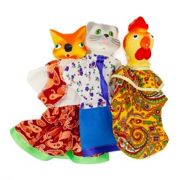 Воронеж.Кукольный театр "Кот,Лиса,Петух" арт. СИ-689/3