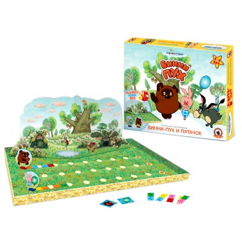 Наст. игра-панорама "Винни-Пух и Пятачок" арт.3473 (Стиль)