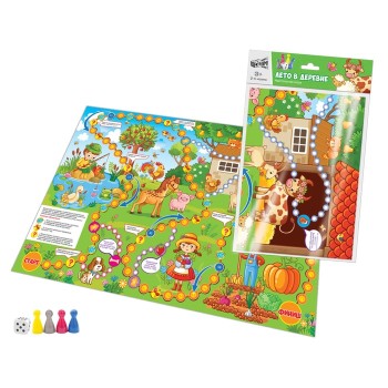 Бродилка в пакете "Лето в деревне" А2 арт.07103 (Стиль)