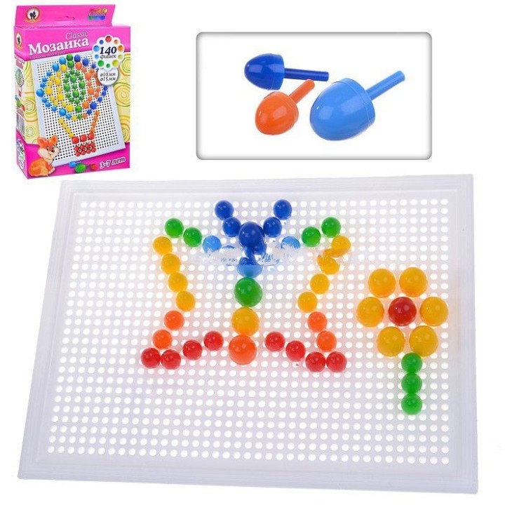 Мозаика арт.03958 "Classic" 140 эл. d/10+15 мм "Воздушный шар" малая плата (Стиль)