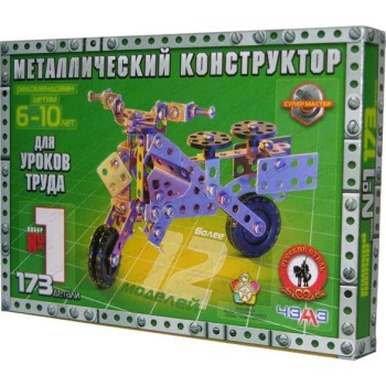 Конструктор металл. №1 арт.05060 173 дет.(Русский стиль)/7