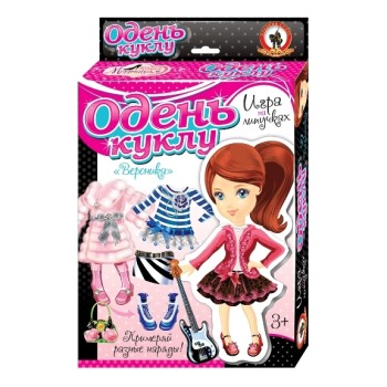 Одень куклу. "Вероника" (на липучках), арт. 03171 (Стиль)