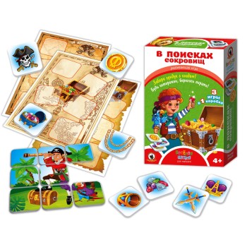Наст. игра "В поисках сокровищ" арт.2049 (Стиль)