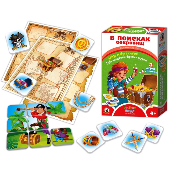 Наст. игра "В поисках сокровищ" арт.2049 (Стиль)