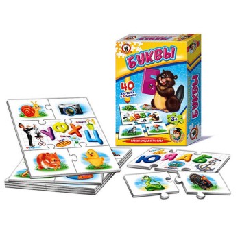 Умные игры "Буквы" арт.03989 (Стиль)