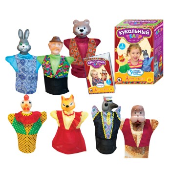 Кукольный театр "Жили-были..." (7 перс) арт.11218 (Стиль)