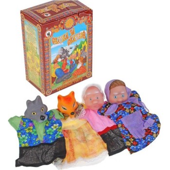 Кукольный театр мал."Волк и Лиса" арт.11250 (Стиль) /20