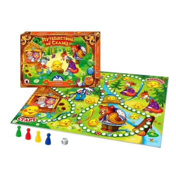 Наст. игра "Путешествие по сказке "Колобок" арт.3041 (Стиль)